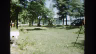 Wisconsin (1953): A Group Of People At A Park