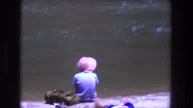 Utah (1969): Three People Looking At River From Shores On A Sunny Day