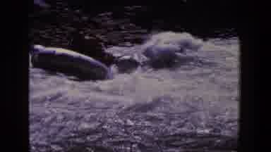 Utah (1969): Struggling Boat Over The River