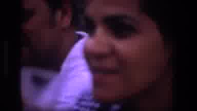 Utah-1969: Dark Haired Woman Toasts Camera and Takes Drink