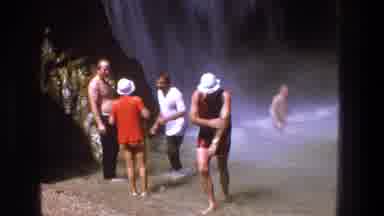 Utah (1969): People Are Having Fun Near The Waterfalls