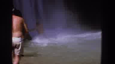 Utah (1969): Couple Walking Into Water Fall