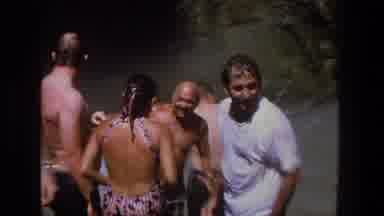 Utah (1969): Wading Into A Waterfall