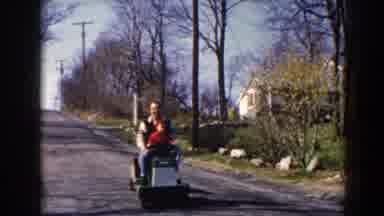 Pequot Lakes Minnesota (1964): Father And Son Bonding On A Sunny Day