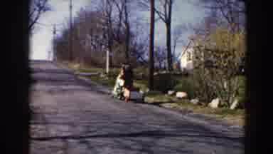 Pequot Lakes Minnesota (1964): Kids Playing In The Streets