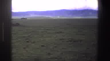 South Africa (1969): Flying Over Prairie Toward Fog Video