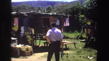 South Africa (1969): Man Approaches Small Clothing And Lingerie Store Located In