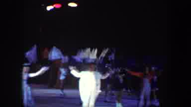 Baltimore Maryland (1960): Singing On Stage And Raising Flags To Celebrate At