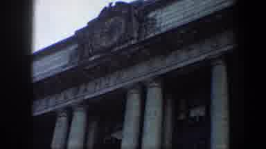 Baltimore Maryland (1960): The Top Of A Building Tabled A Station With Large