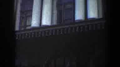 Baltimore Maryland (1960): Large Dark Structure With Windows And Arches Shown At