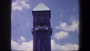 Baltimore Maryland (1960): The City Public Clock