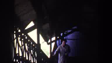 Baltimore Maryland (1960): A Beautiful Smiling Lady Walking Up The Stairs