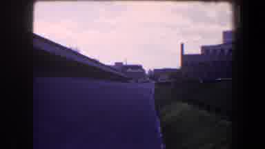 Baltimore Maryland (1960): Highway In The City You See A Giant Castle And Many