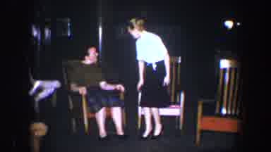 Baltimore Maryland (1960): Two Women Talking With Each Other While Rocking The