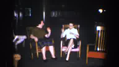 Baltimore Maryland (1960): Girls Sitting Down And Then Running Away