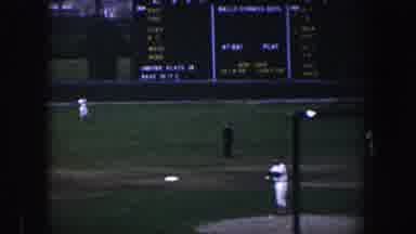 Baltimore Maryland (1960): Baseball Players Walking Into The Baseball Field During