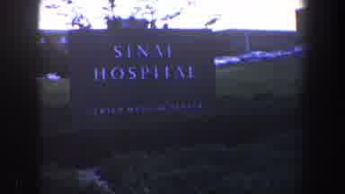 Baltimore Maryland (1960): The Way To The Sendai Hospital