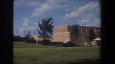 Baltimore Maryland (1960): View Of Tan Buildings Trees And Blue Sky On A Sunny Day