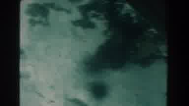 NASSAU BAHAMAS-1961: Underwater Footage Of Sea Bottom Upside-Down Showing Algae