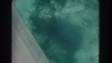 Nassau Bahamas (1961): The View Of The Bottom Of A Body Of Water Through A Glass