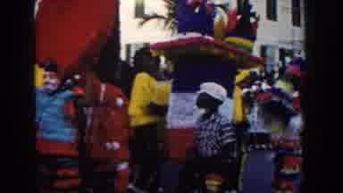 Nassau Bahamas (1961): Large Crowd Of People Dancing In A Festival Celebration