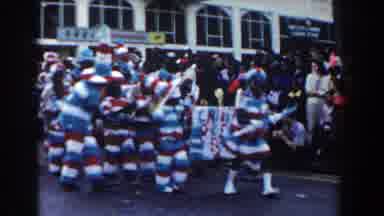 Nassau Bahamas (1961): People Are Enjoying The Kiddie Street Parade