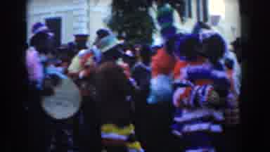Nassau Bahamas (1961): Old Stock Footage Of Parade People Color Celebration And