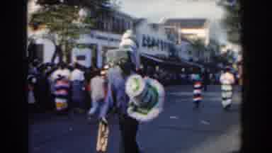 Nassau Bahamas (1961): Man At Parade In Costume