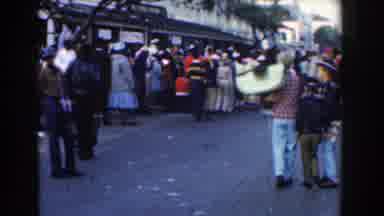 Nassau Bahamas (1961): Street Crowded With People After The Holiday Parade