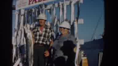 Nassau Bahamas (1961): Elderly Couple Show All Their Happiness In Catching Huge