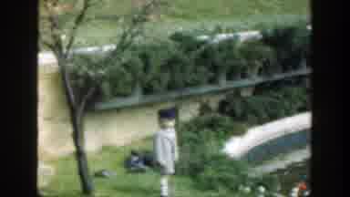 Cincinnatti Ohio (1949): A Children Running At The Park Near The Lake