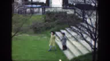 Cincinnatti Ohio (1949): Young Boy And Girl Enjoying A Beautiful Day In A Lovely