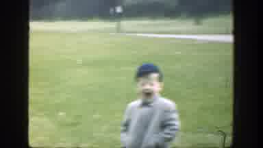 Cincinnatti Ohio (1949): Mid-Century Family In The Park