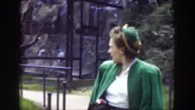 Cincinnatti Ohio (1949): Family Is Trying Out Their New Video Recorder On Their