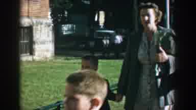 Wisconsin (1964): Walking To School With My Mom Holding Her Hand All The Kids