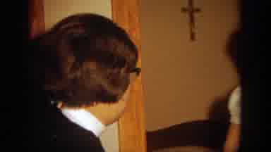 Wisconsin (1964): Video Of Cute Little Girl Dressed In White Clothes In Church