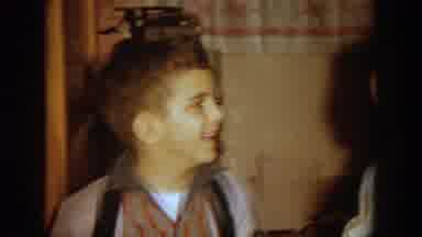 Wisconsin (1964): A Boy And A Girl Laughing With Each Other Having Fun With Adults