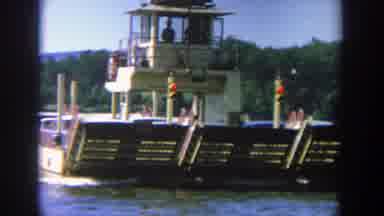 Wisconsin (1964): Ferry Sailing On The River