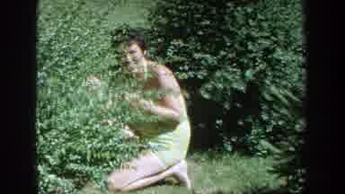Wisconsin (1964): A Woman Taking Some Fruits Of A Plant And A Lemon Tree Full Of
