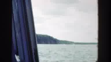 Wisconsin (1964): Blue Sea With Mountain In The Background Recording Made From