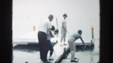 Wisconsin (1964): Fishing With Family Members During Holiday