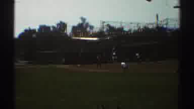 Woodland Hills California (1969): People Playing Impromptu Game Of Baseball On