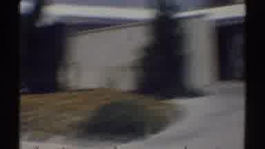 Woodland Hills California (1969): Parking The Car On The Garage