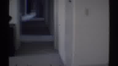 Woodland Hills California (1969): Home Movie Footage Of The Hallway Leading To The