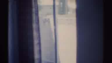 Woodland Hills California (1969): A Room Showing The Window The Curtain The Wall