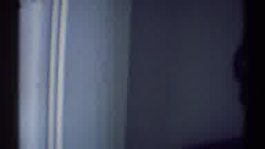 Woodland Hills California (1969): View Of Brown Clock And Open White Window With