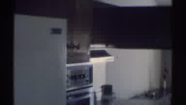 Woodland Hills California (1969): Panning Video Of The Inside Of A Kitchen In A