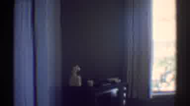 Woodland Hills California (1969): View Of White Bedroom Window With Yellow