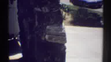 Woodland Hills California (1969): Old Video Of The Entrance To A House With A Car