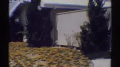 Woodland Hills California (1969): A House Surrounded With Green Trees